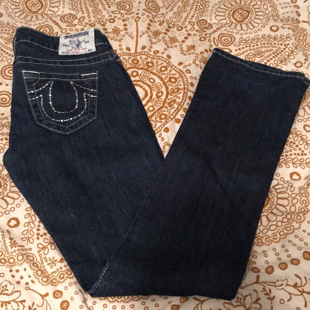 True Religion straight leg jeans